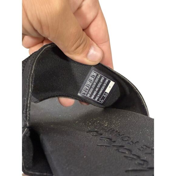 Skechers Hooded Thong Sandals Intergrades Smooth Cruise Black 7M A397363-PO - Picture 7 of 7